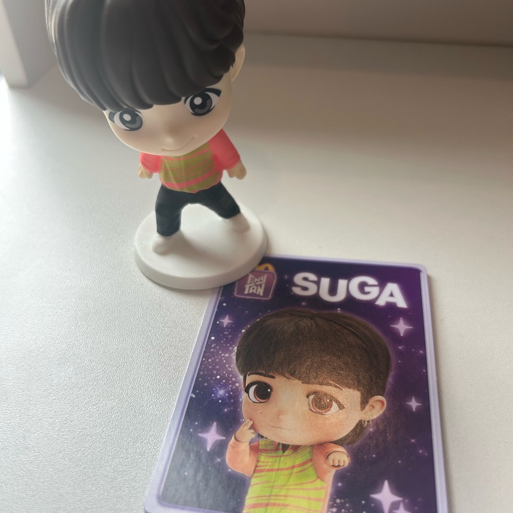 McDonald's Colorful Character Figurine with Card